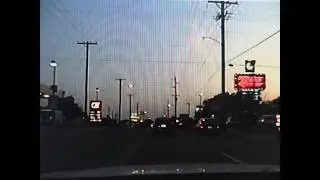 Tulsa Route 66 (E. 11th St.), 1994, summer evening drive.
