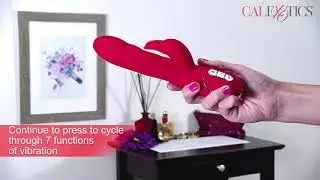CalExotics Jack Rabbit® Signature Heated Silicone Ultra-Soft Rabbit