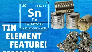 All the facts on the element TIN Sn. Science rocks!