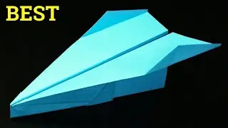 How to make a Paper Plane ✅ EASY paper airplanes that FLY FAR