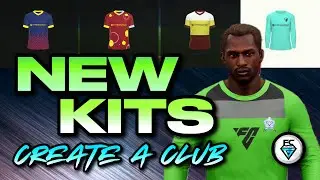 FC 24: NEW CREATE A CLUB KITS