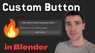 Custom Blender Button/Panel: How-To (Add-Ons Basics)