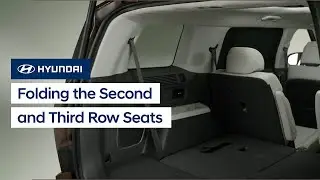 Folding the Second and Third Row Seats | SANTA FE | Hyundai