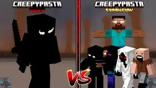 Null vs All Creepypasta Legends | Creepypasta Expansion