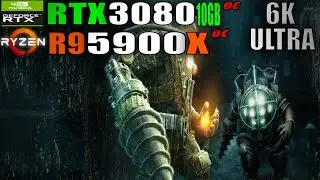 Bioshock Remastered | RTX 3080 | Ryzen 9 5900X | 6K (Ultra Settings) Benchmark