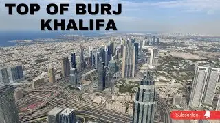 At The Top Of Burj Khalifa | Level 43 Sky Lounge | Dubai trip 2023