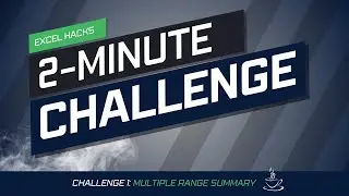 Excel Hacks Challenge 1