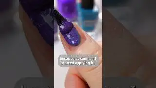 mixing thermal polishes together to see what happens 🤔 #nails