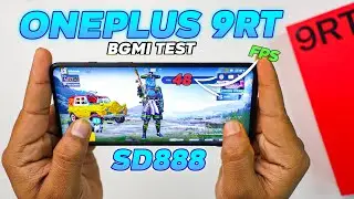 OnePlus 9RT Pubg Test with FPS Meter 🔥 Heating, Frame Drop & FPS LAG??  Not For Gaming...