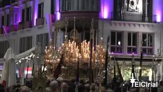 CORONACION VIRGEN DE LA SOLEDAD DE MENA MALAGA 2016 PLAZA DE LA CONSTITUCION HD