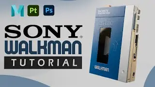 3D Sony Walkman in Maya Coming  