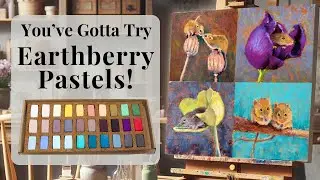 You'll Love this Cute Mouse Painting Tutorial Using Earthberry Pastels! BEGINNER-Friendly!