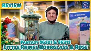 1x top, 1x meh. Pantasy Litte Prince 86301 Hourglass & 86313 Rose Review