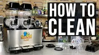 How to clean a Slush Machine - Disassembly and Maintenance