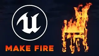 Set Fire To Any Object : Unreal Engine 5.4 Tutorial Under 10 Minutes