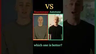 Autotune Vs Noautotune #song