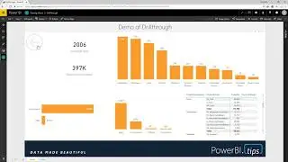 How to use Drillthrough in Power BI