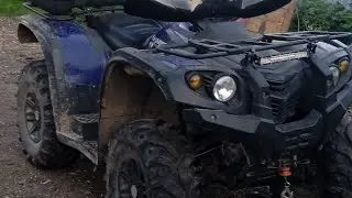 снятие переднего кардана Stels ATV 450