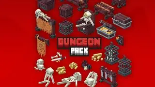 Dungeon Furniture Pack Volume 1 Minecraft Models