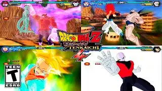 Dragon Ball Z Budokai Tenkaichi 4 BETA 14 - New Attacks & Ultimates Attacks