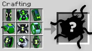 How I Built a Secret Omnitrix in Minecraft in 100 Days