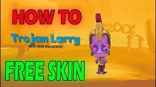 How to get FREE SKIN - TROJAN Larry © Zooba