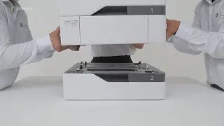 CS730/CS735/CX730/CX735—Installing optional tray