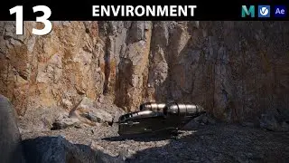 Environment, V-Ray Displacement, & Color Management Rules — Razor Crest VFX Lecture 13