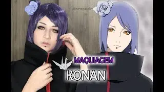 Maquiagem Konan - Anime Naruto