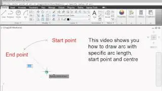 Draw arc with specific arclength Tutorial