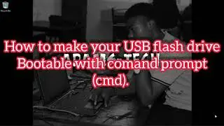 How to make your USB Drive bootable with command prompt (cmd).