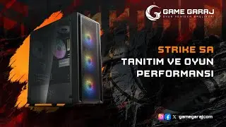 GameGaraj | Striker 5A | Hazır Sistem | AMD RYZEN 5 5500+ RTX 4060 Performansı |