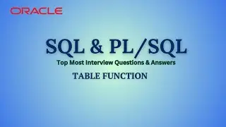 Mastering Table Functions in SQL | Database Academy | Table Function | Interview Question