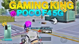POCO F4 5G PUBG TEST SMOOTH + 90 FPS? | MURDERER PUBG MONTAGE