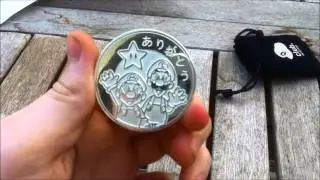 Club Nintendo Goodbye Coin unboxing