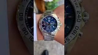 TAG HEUER FORMULA 1 CHRONOGRAPH. Кварцевый, 43 mm, Сталь, WR-200m. #watch #тюмень #taghauer
