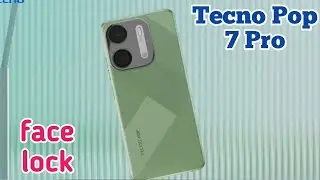 How To Set Face Lock In Tecno Pop 7 Pro,Face Lock Setting In Tecno Pop 7 Pro,