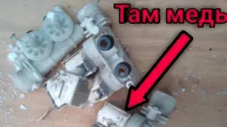 Разборка катушек из стиральных машин.