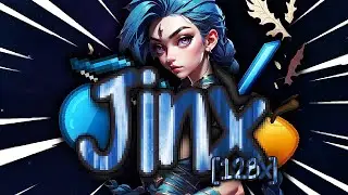 Jinx [128x] | MCPE PVP TEXTURE PACK (1.20) w/Java UI
