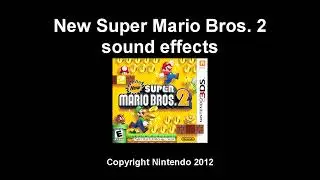 New Super Mario Bros 2 sound effects