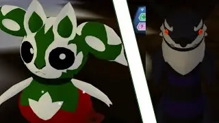 Gamma Kayute (1/44k) and corrupt wabalisc (1/16k) within 3 encounters lol | Loomian Legacy