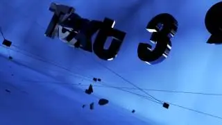 Sci-Fi - Web Text Intro | Cinema 4D Templates | Project Files