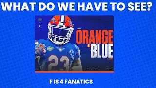 What Do We Need To See From The Florida Gators Orange And Blue Game #gatorsfootball #billynapier