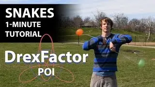 How to do Snakes for Poi: 1-minute tutorial