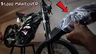 $1,000 Surron X Makeover | Going Carbon Crazy