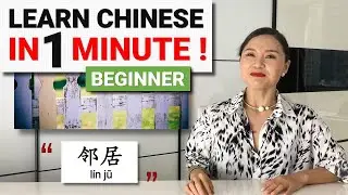 Learn Chinese IN 1 MINUTE with AOE ChinEase! Beginner Level!