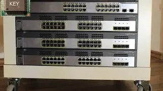 Building an IKEA Lack Rack on wheels for Cisco CCNA and virtualization home lab