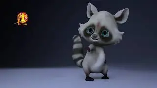 Character animation | facial animation in Maya | Raccoon animation | Lip sync