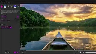 Animate clouds and water with PhotoMirage