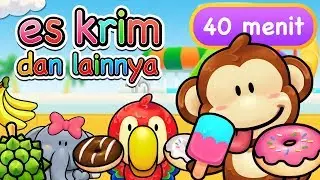 Kompilasi Lagu Es Krim | Donat | dan lainnya | 40 Menit